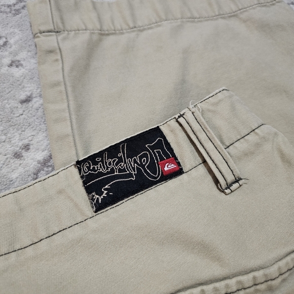 Y2k Quiksilver Tan Pants - Picture 4 of 9